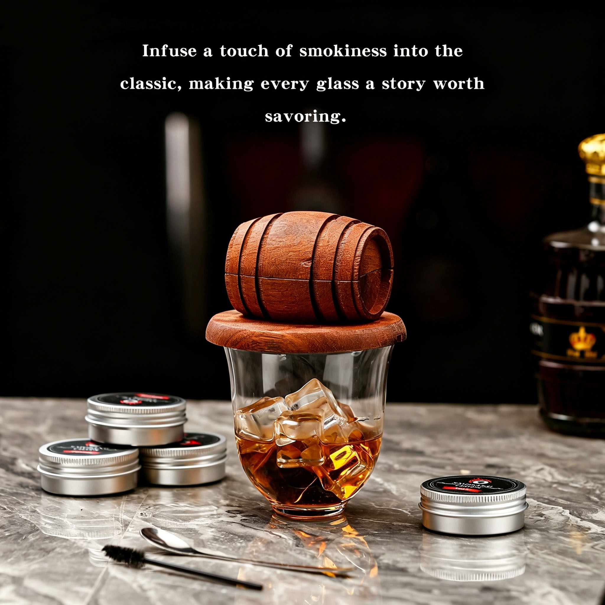 Kit de fumage pour whisky au d - Vape Decoration avis et prix